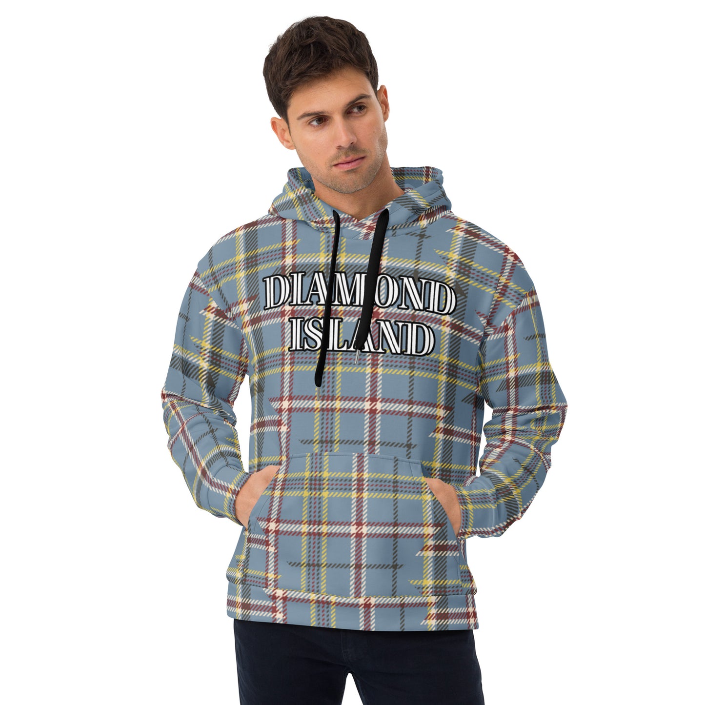 DIAMOND ISLAND (GOLD)  Unisex Hoodie
