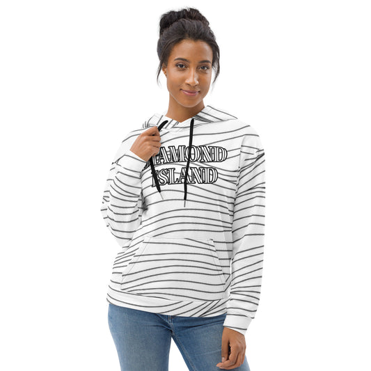 DIAMOND ISLAND (GOLD)  Unisex Hoodie