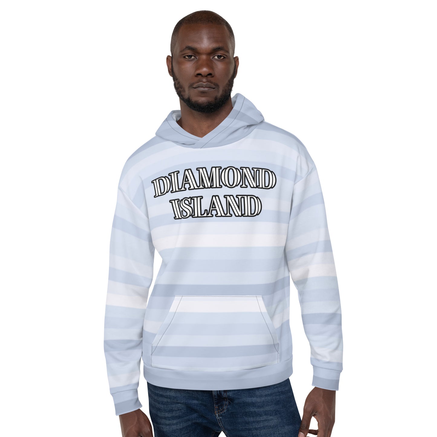DIAMOND ISLAND (GOLD)  Unisex Hoodie