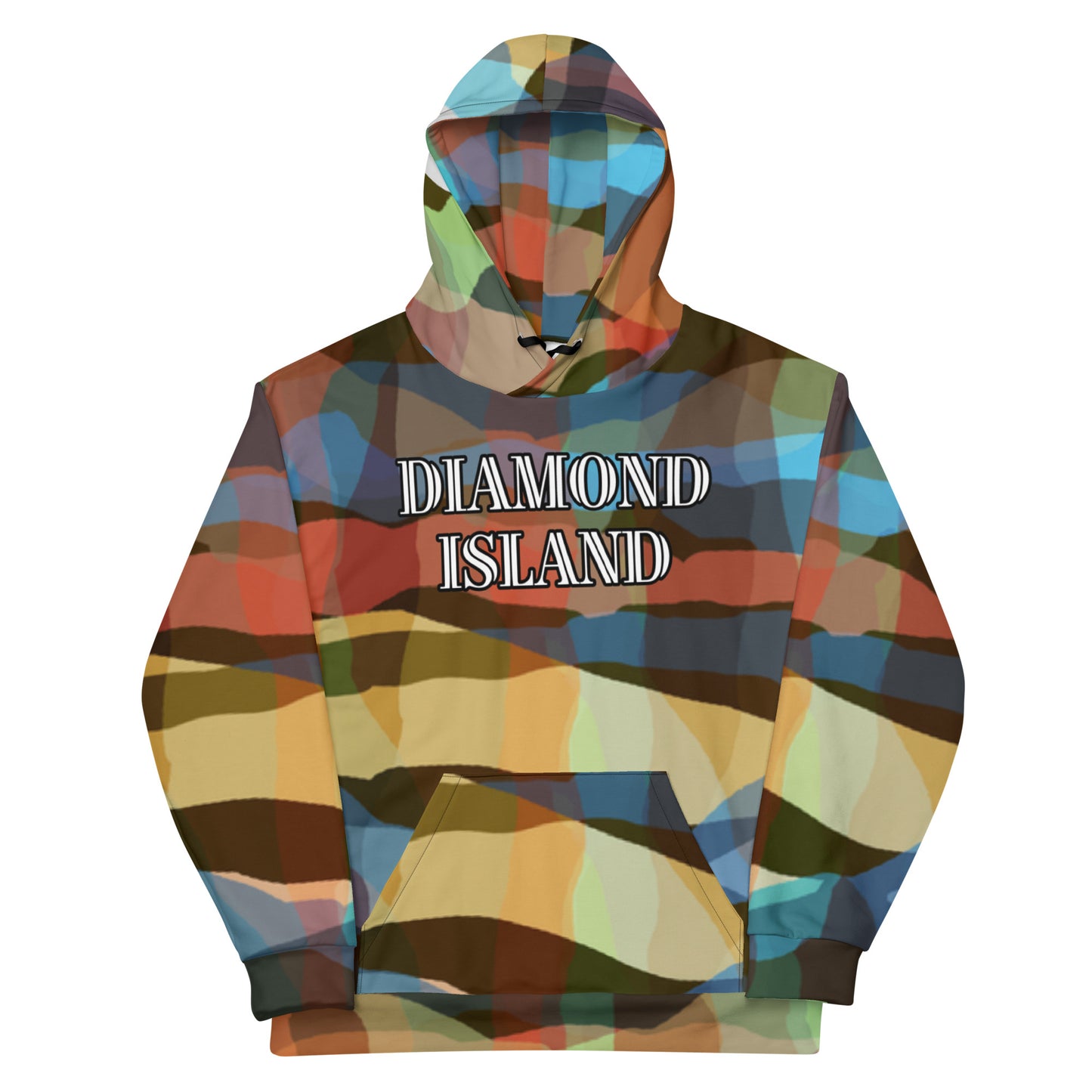 DIAMOND ISLAND (GOLD) Unisex Hoodie