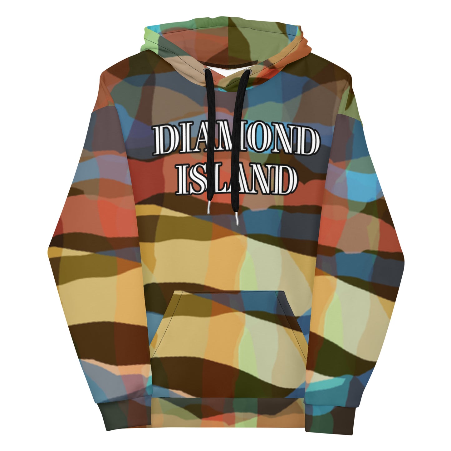 DIAMOND ISLAND (GOLD) Unisex Hoodie