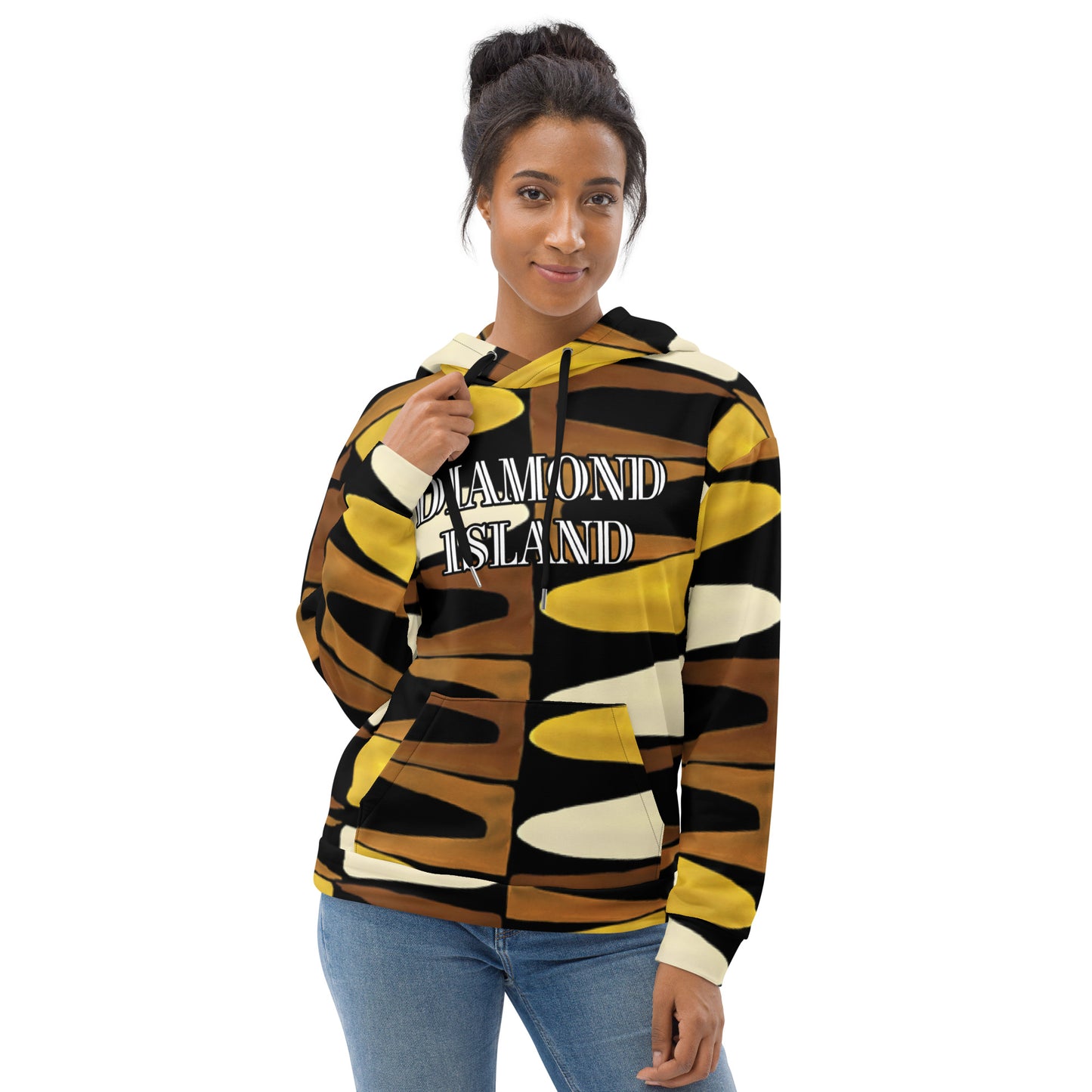 DIAMOND ISLAND (GOLD) Unisex Hoodie