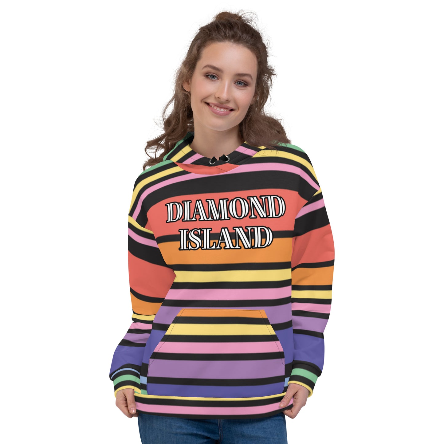 DIAMOND ISLAND (GOLD) Unisex Hoodie