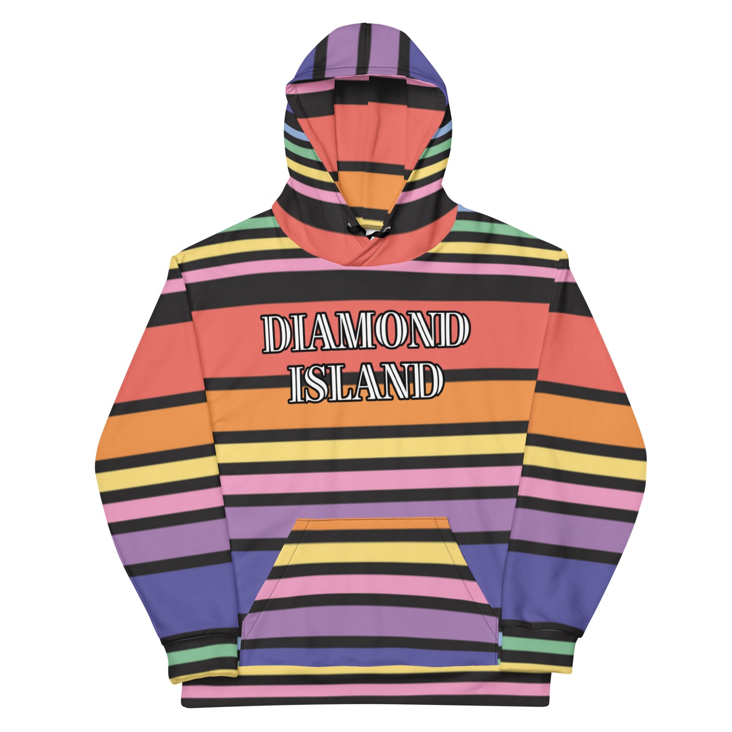 DIAMOND ISLAND (GOLD) Unisex Hoodie