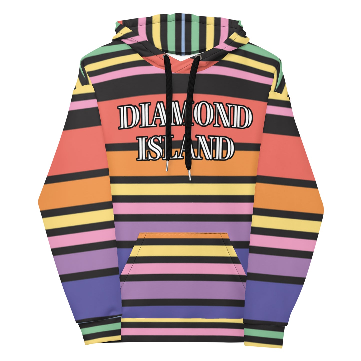 DIAMOND ISLAND (GOLD) Unisex Hoodie