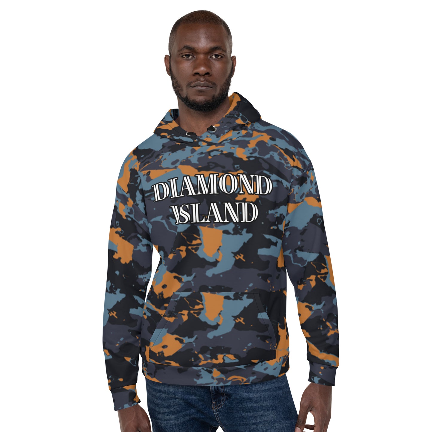 DIAMOND ISLAND (GOLD) Unisex Hoodie
