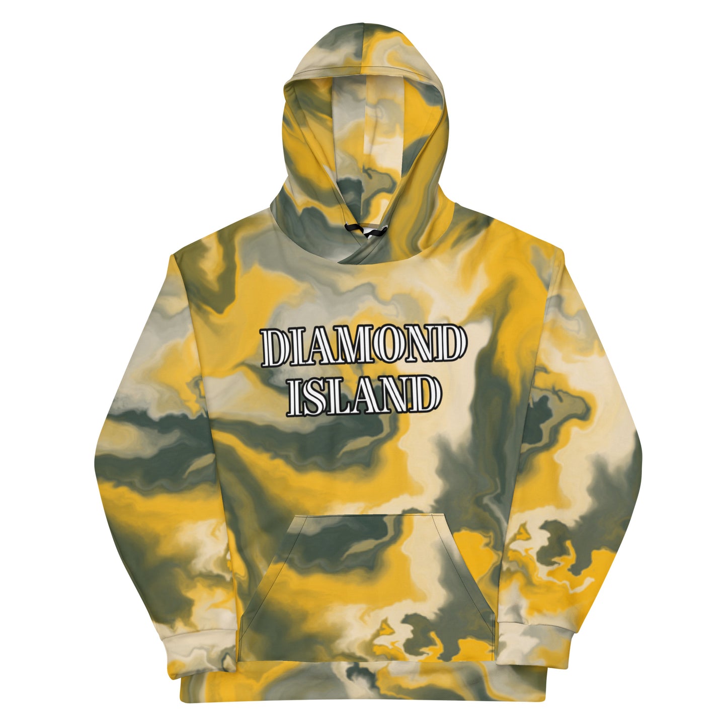 DIAMOND ISLAND (GOLD) Unisex Hoodie