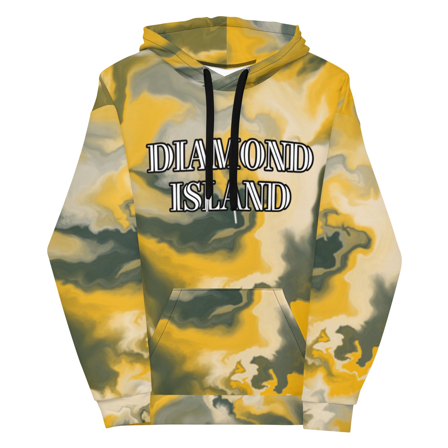 DIAMOND ISLAND (GOLD) Unisex Hoodie