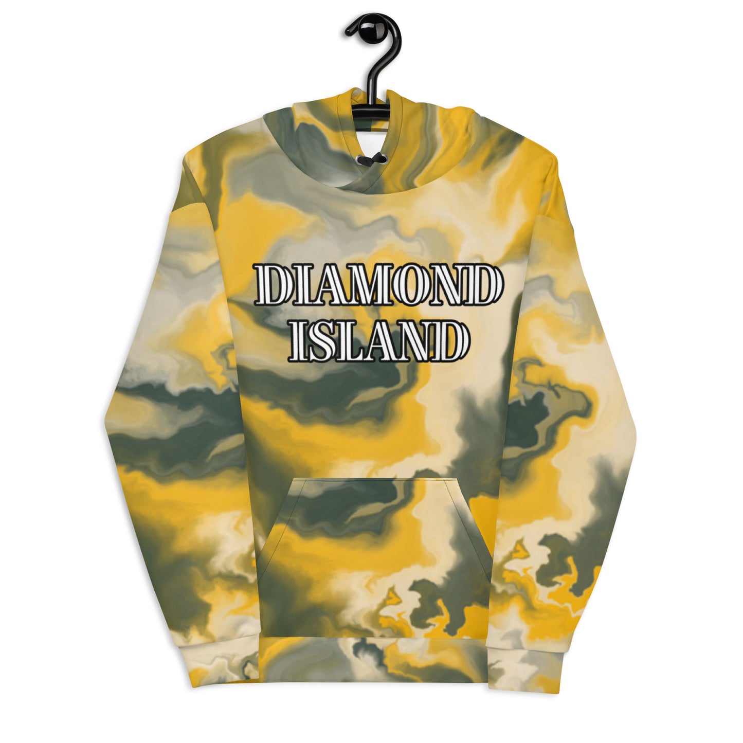 DIAMOND ISLAND (GOLD) Unisex Hoodie