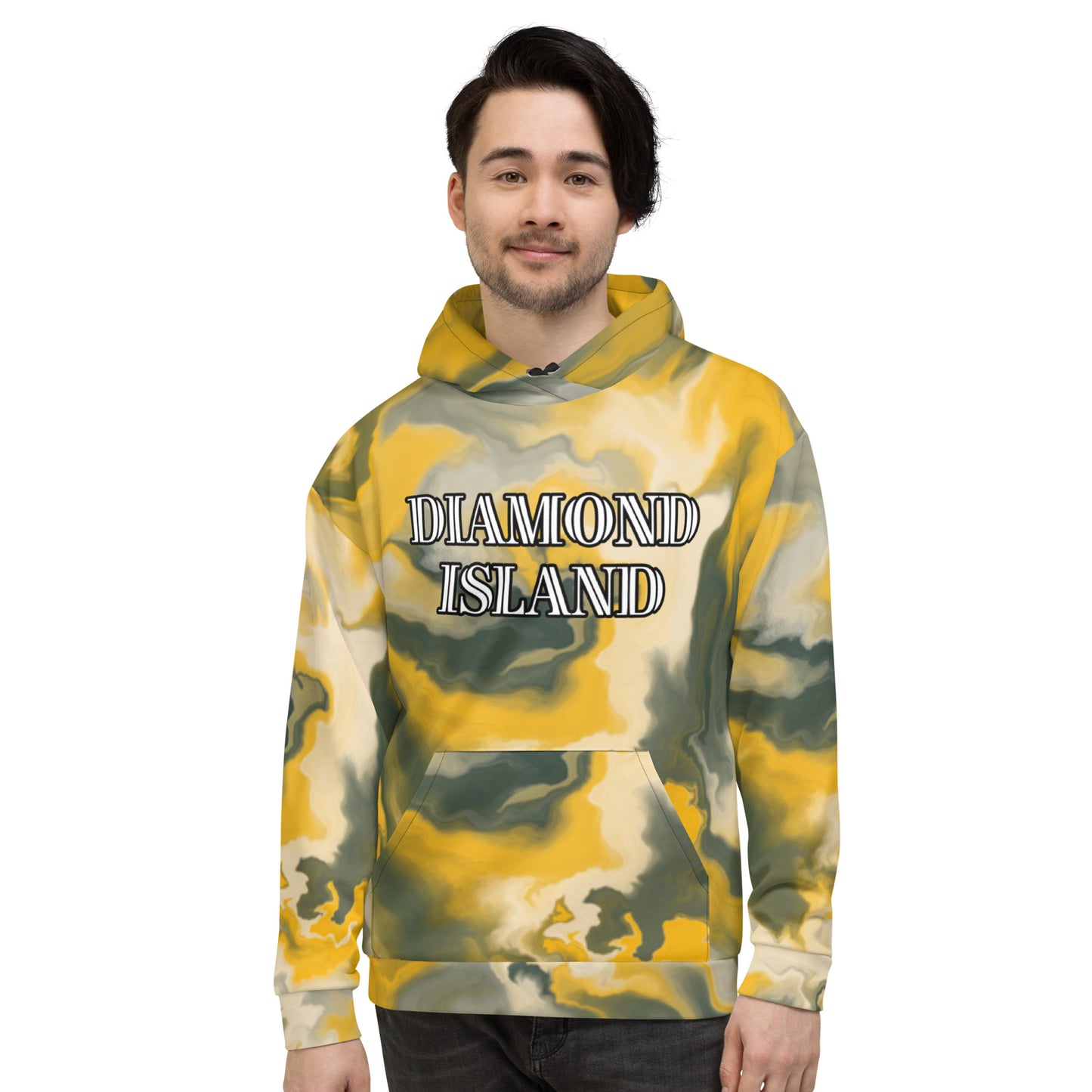 DIAMOND ISLAND (GOLD) Unisex Hoodie