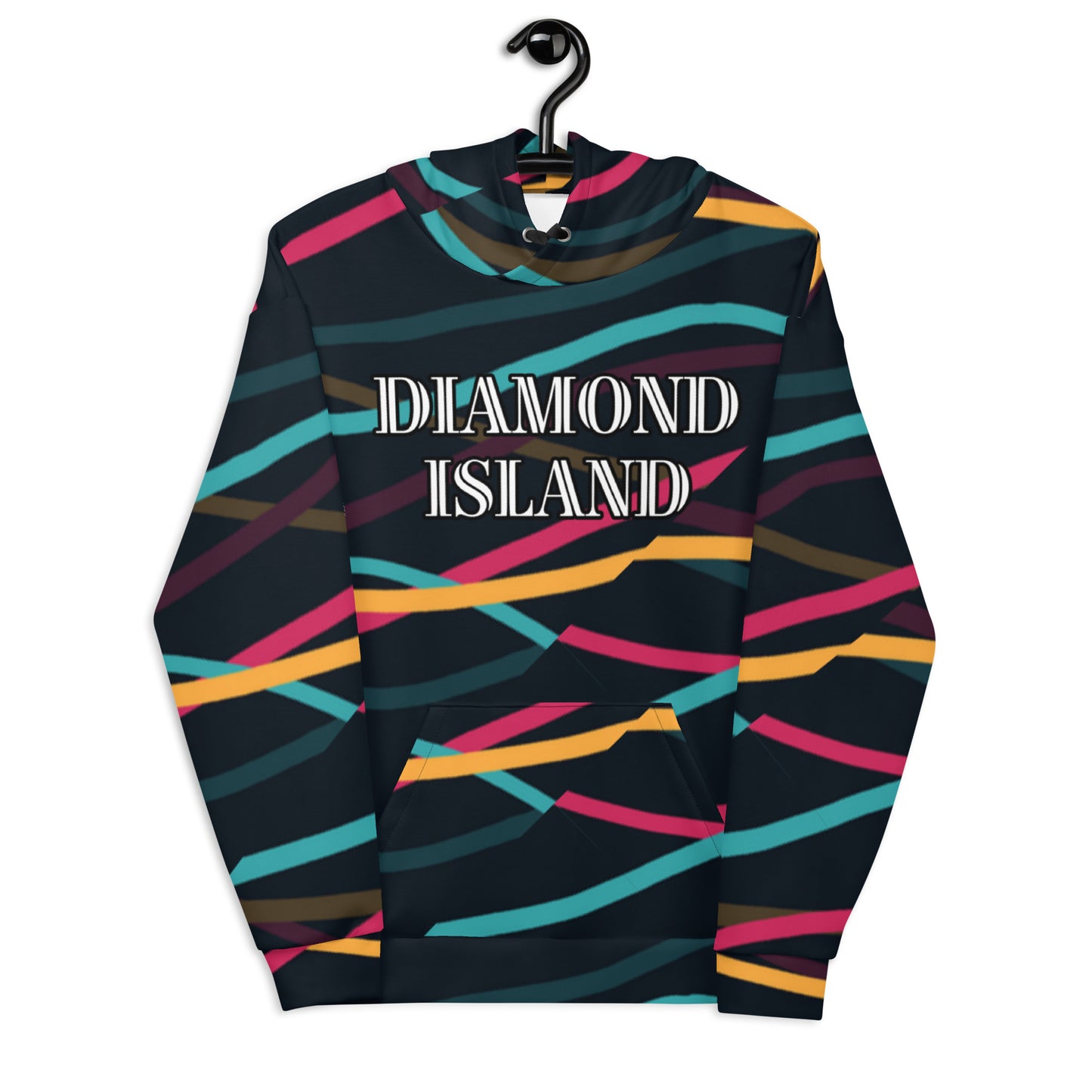 DIAMOND ISLAND (GOLD) Unisex Hoodie