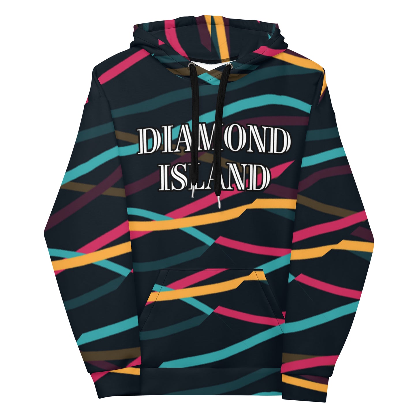 DIAMOND ISLAND (GOLD) Unisex Hoodie