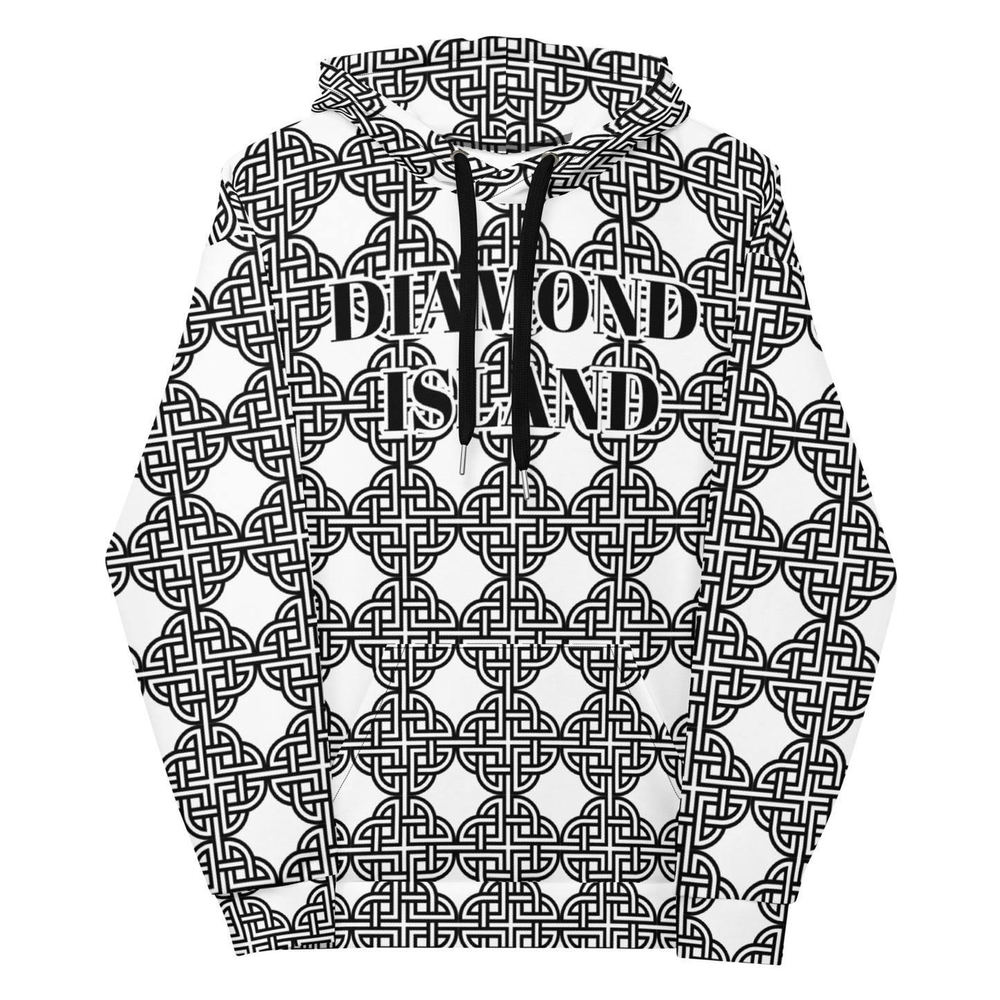 DIAMOND ISLAND (GOLD)   Unisex Hoodie
