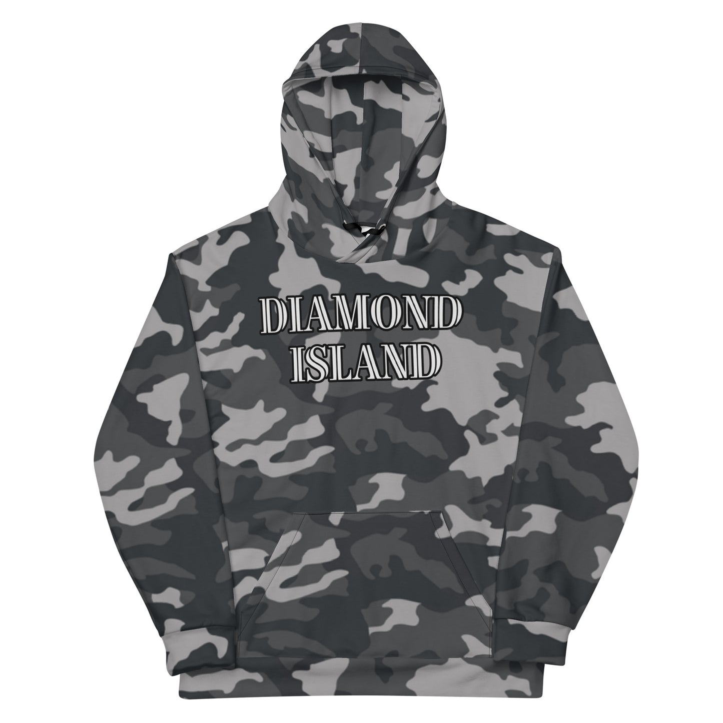DIAMOND ISLAND (GOLD)  Unisex Hoodie