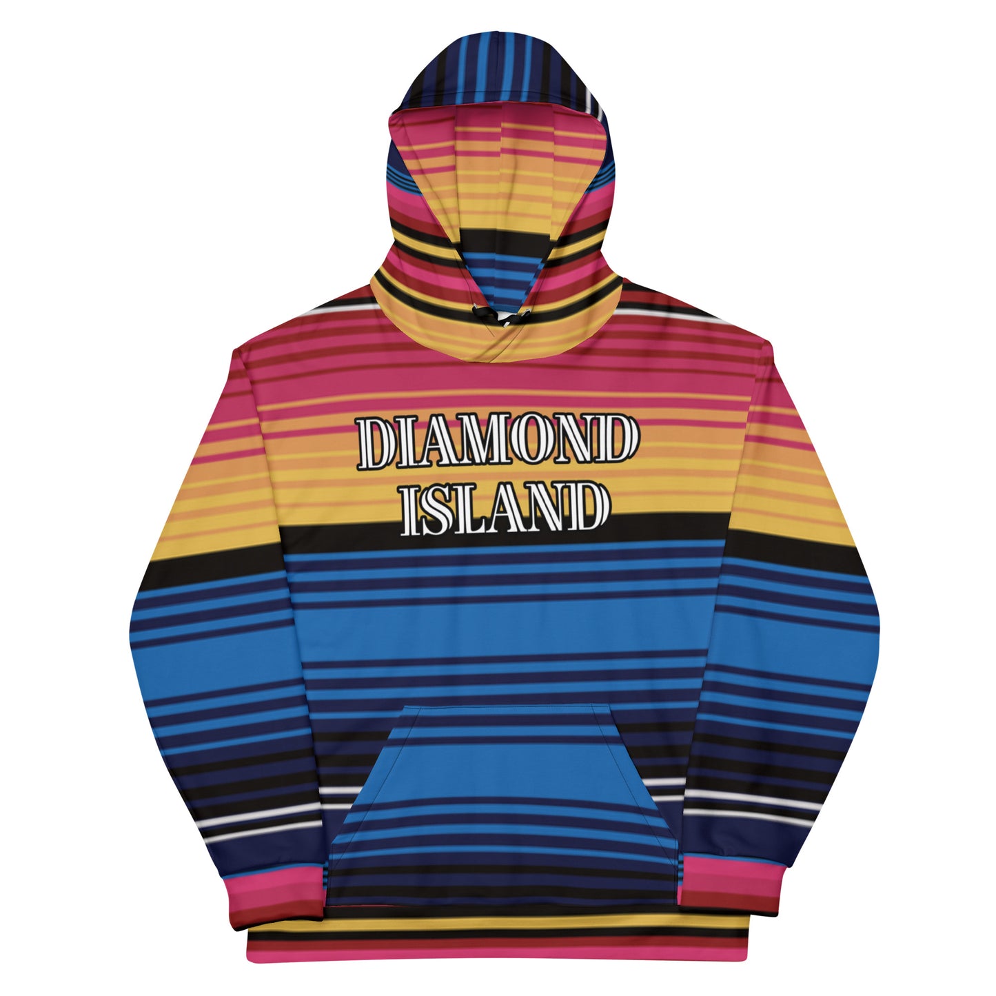 DIAMOND ISLAND (GOLD)  Unisex Hoodie