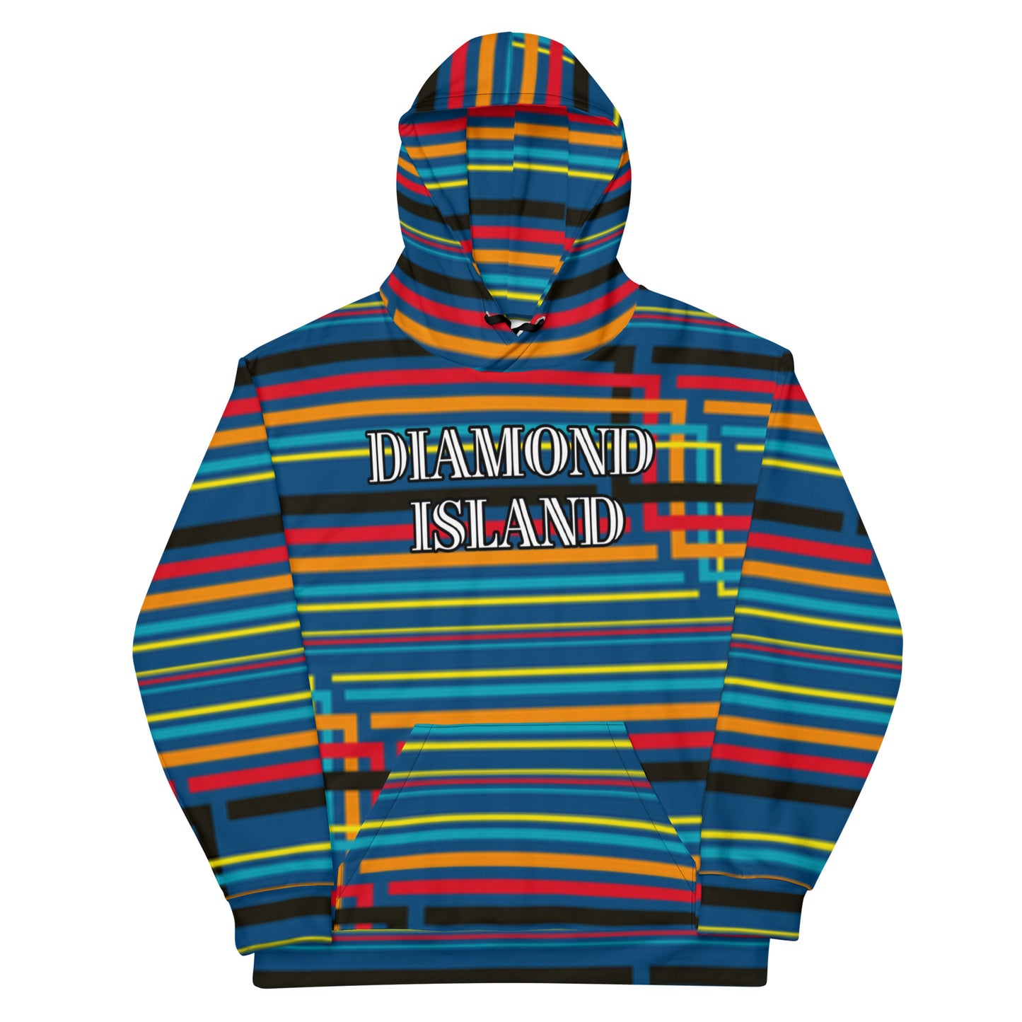 DIAMOND ISLAND (GOLD)  Unisex Hoodie
