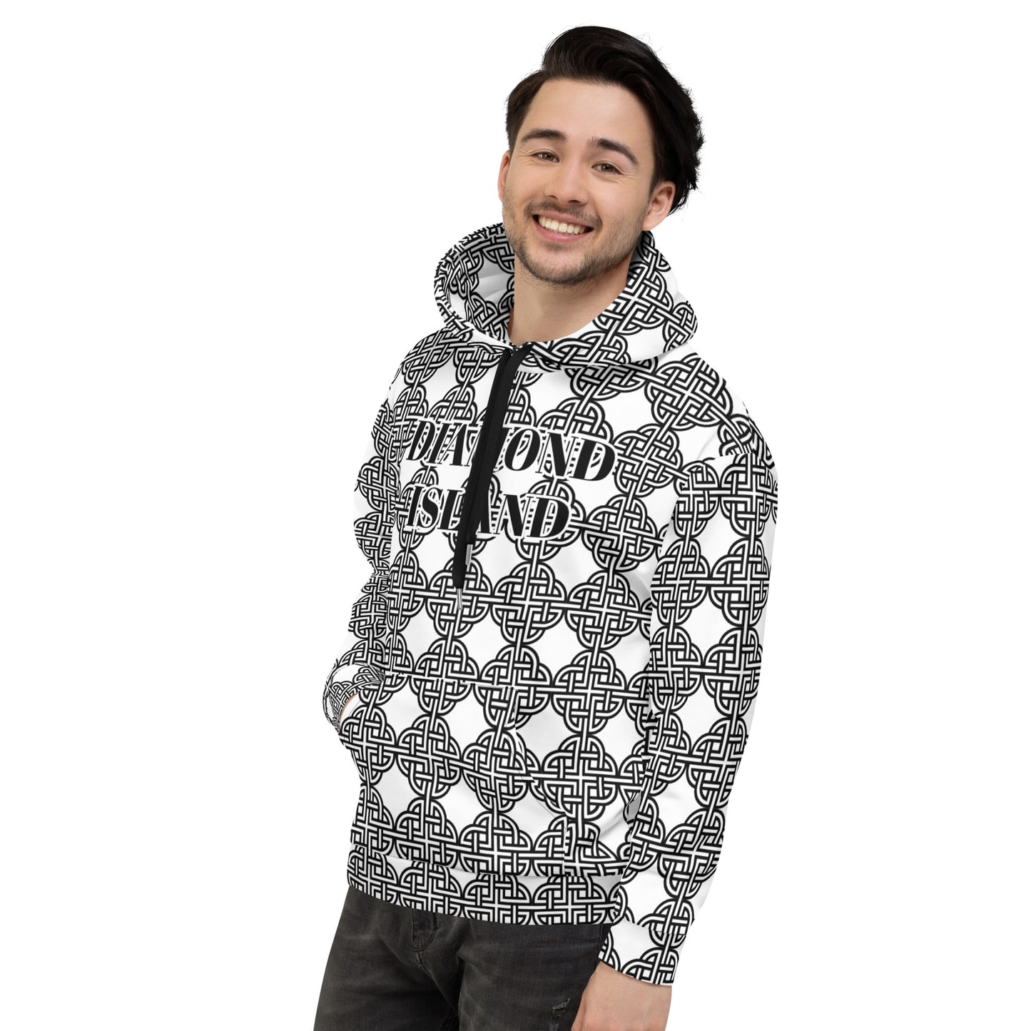 DIAMOND ISLAND (GOLD)   Unisex Hoodie