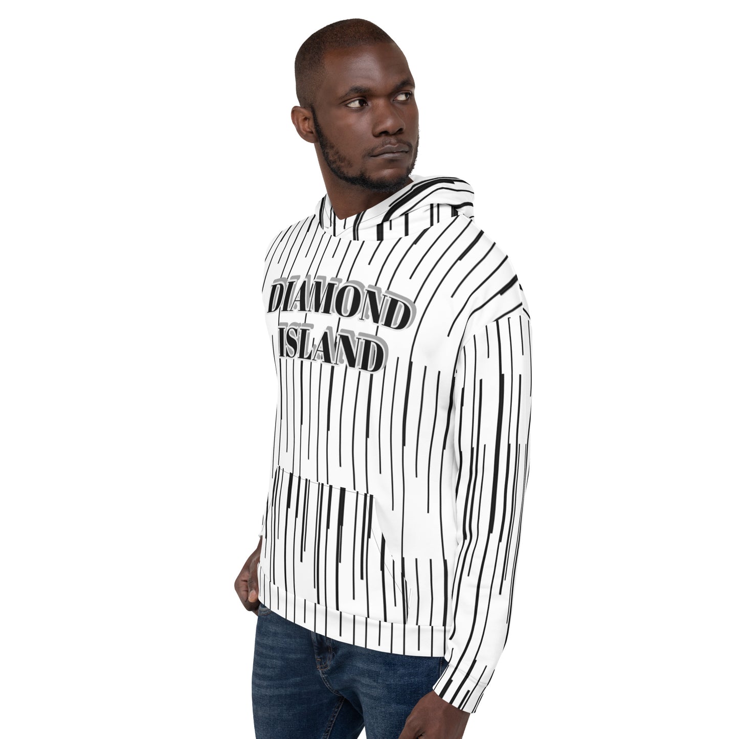 DIAMOND ISLAND (GOLD)  Unisex Hoodie