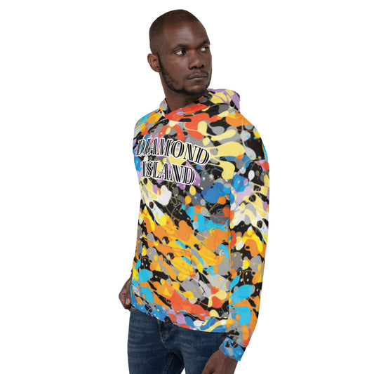 DIAMOND ISLAND (GOLD)  Unisex Hoodie