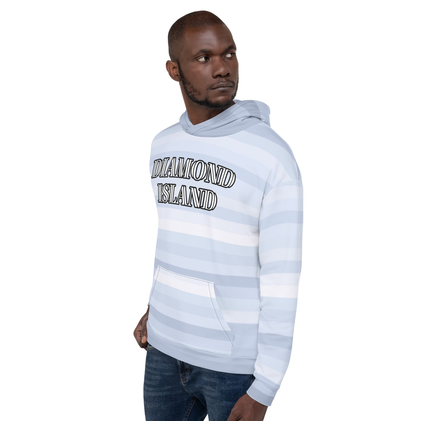 DIAMOND ISLAND (GOLD)  Unisex Hoodie