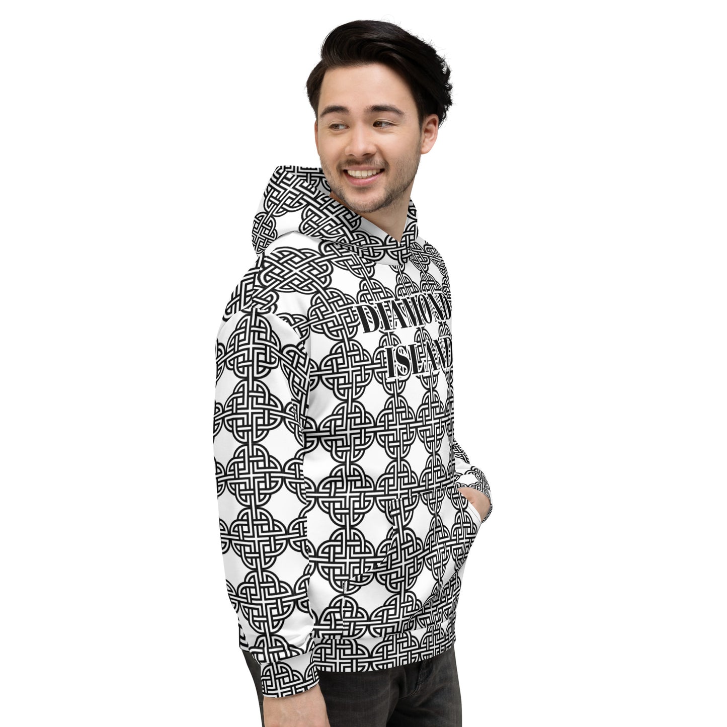 DIAMOND ISLAND (GOLD)   Unisex Hoodie