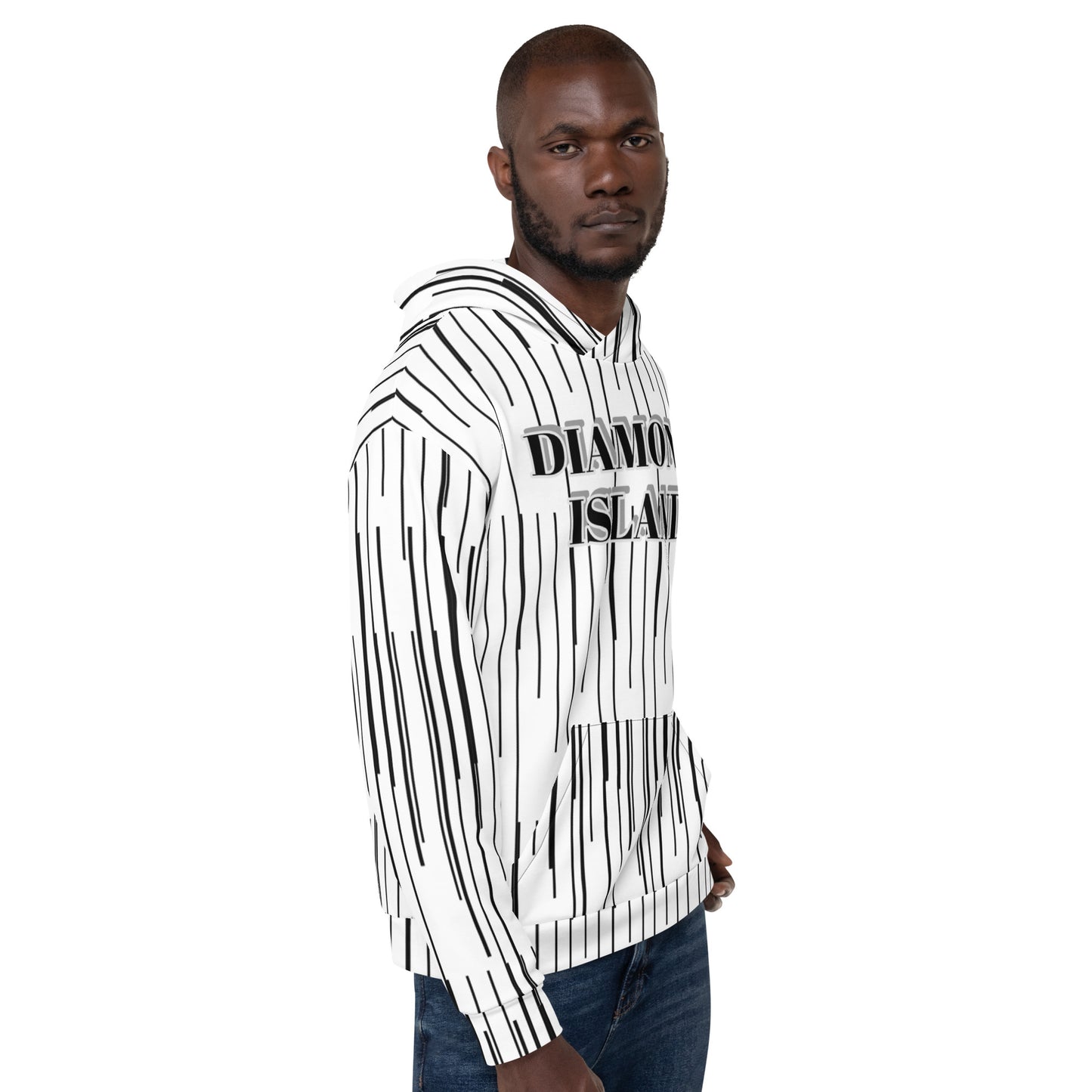 DIAMOND ISLAND (GOLD)  Unisex Hoodie