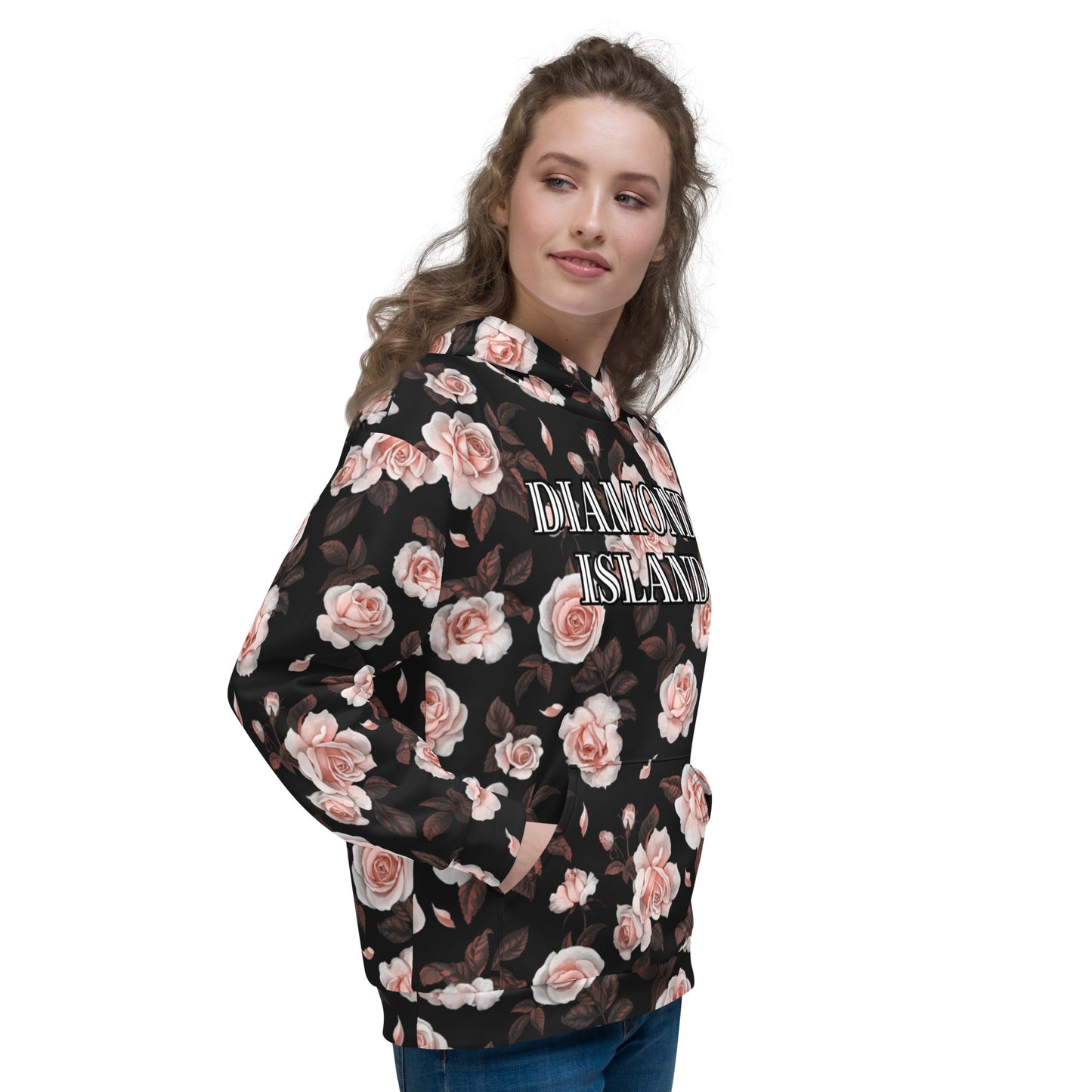 DIAMOND ISLAND (GOLD)  Unisex Hoodie