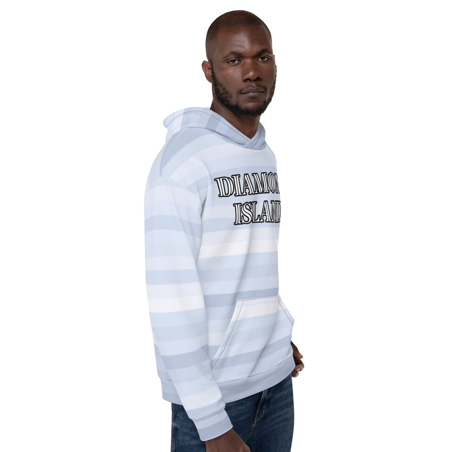DIAMOND ISLAND (GOLD)  Unisex Hoodie