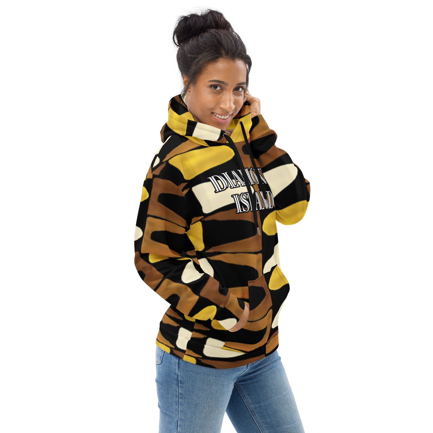 DIAMOND ISLAND (GOLD) Unisex Hoodie