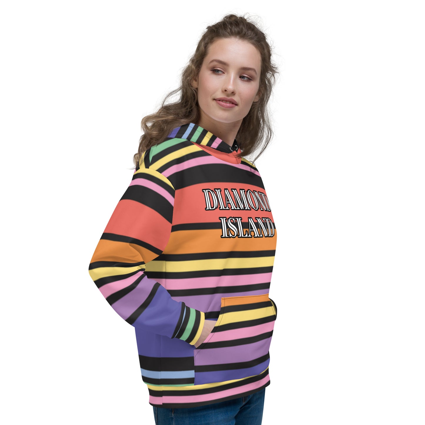 DIAMOND ISLAND (GOLD) Unisex Hoodie