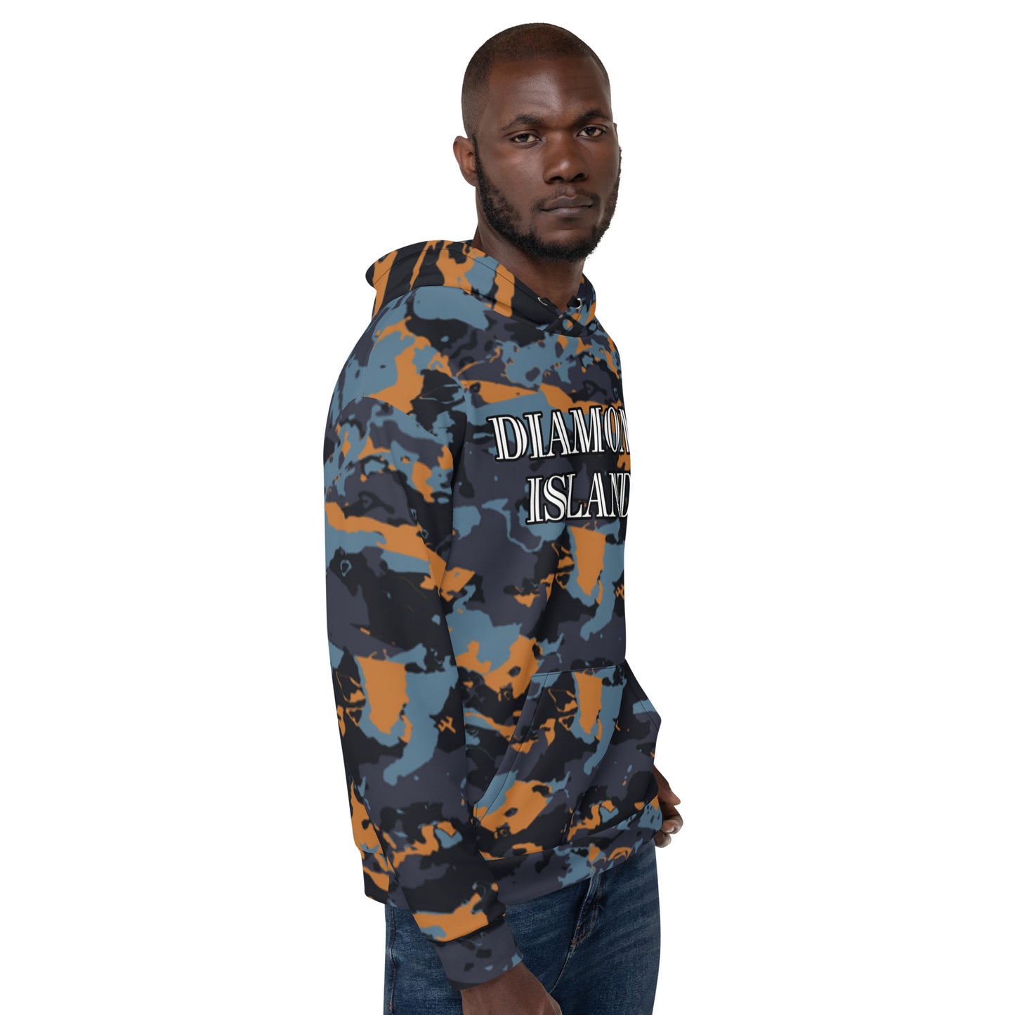 DIAMOND ISLAND (GOLD) Unisex Hoodie
