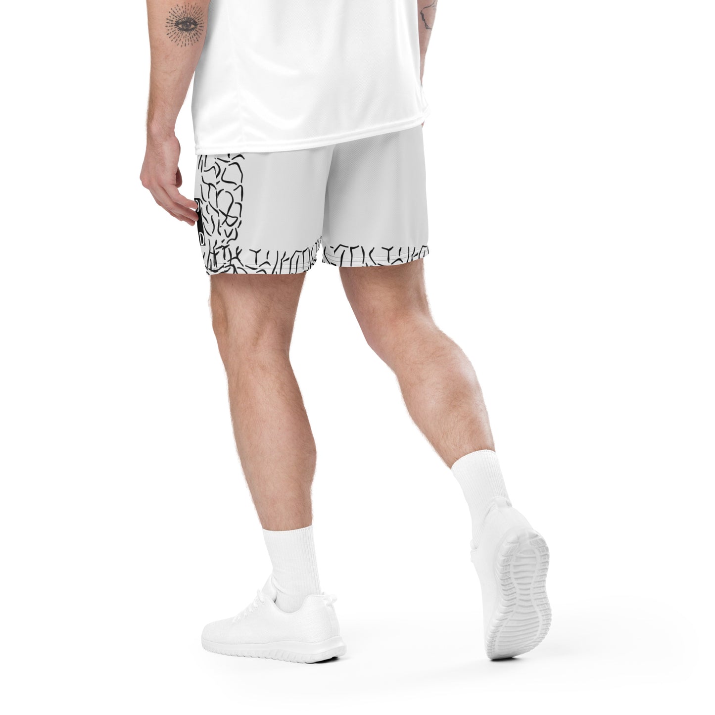 DIAMOND ISLAND ATHLETES EDITION  Unisex mesh shorts (gray)