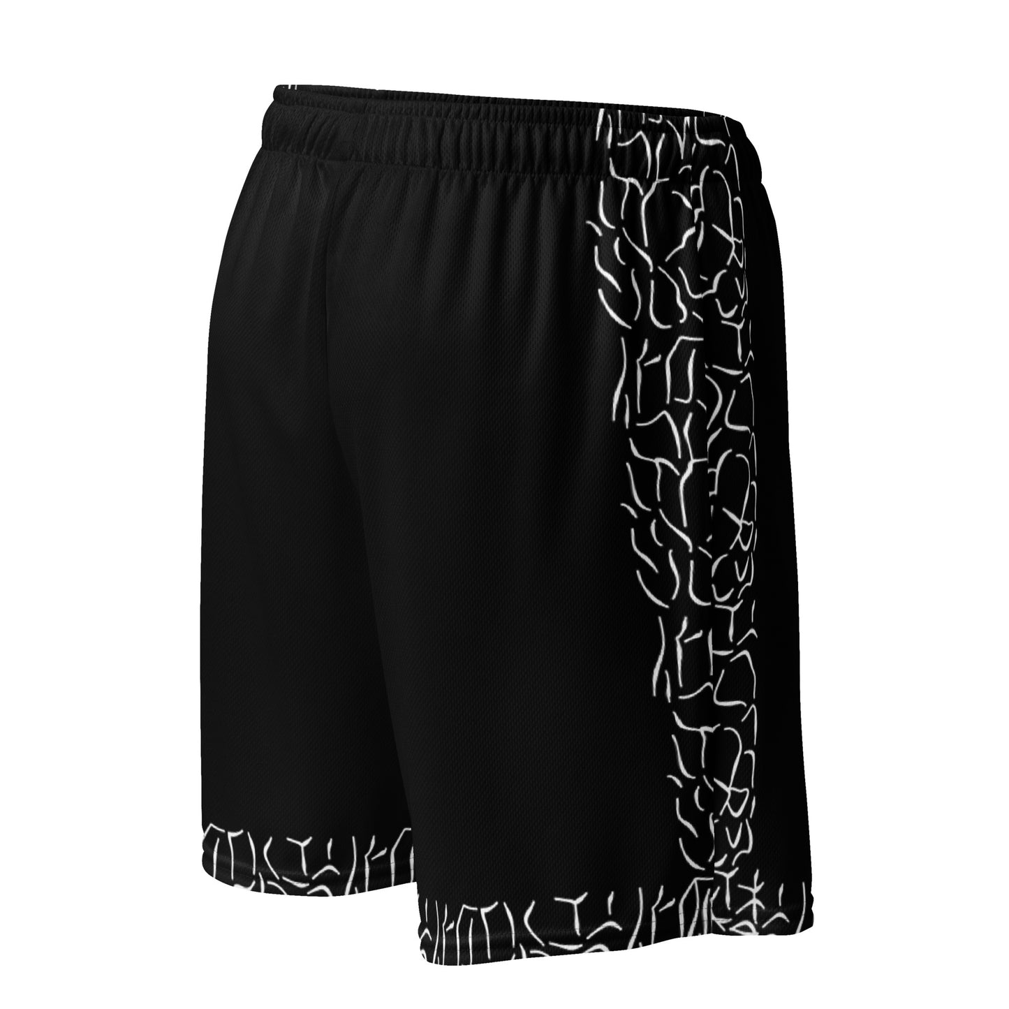 DIAMOND ISLAND ATHLETES EDITION Unisex mesh shorts (black)