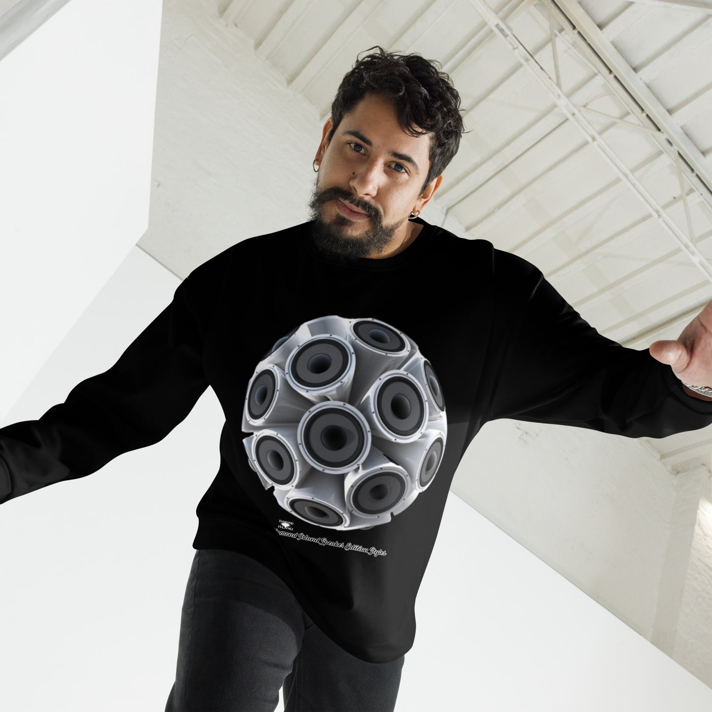 DIAMOND ISLAND SPEAKER EDITION  Unisex Sweatshirt
