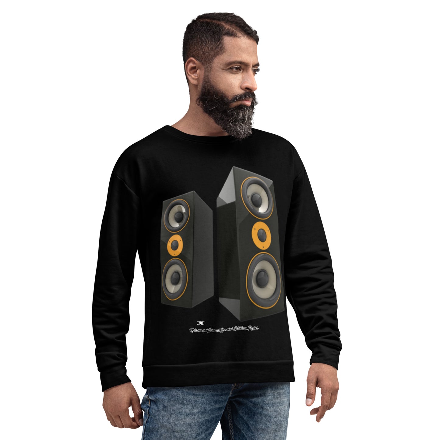 DIAMOND ISLAND SPEAKER EDITION  Unisex Sweatshirt