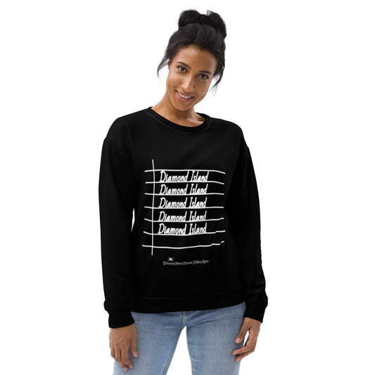 DIAMOND ISLAND SPEAKER EDITION  Unisex Sweatshirt