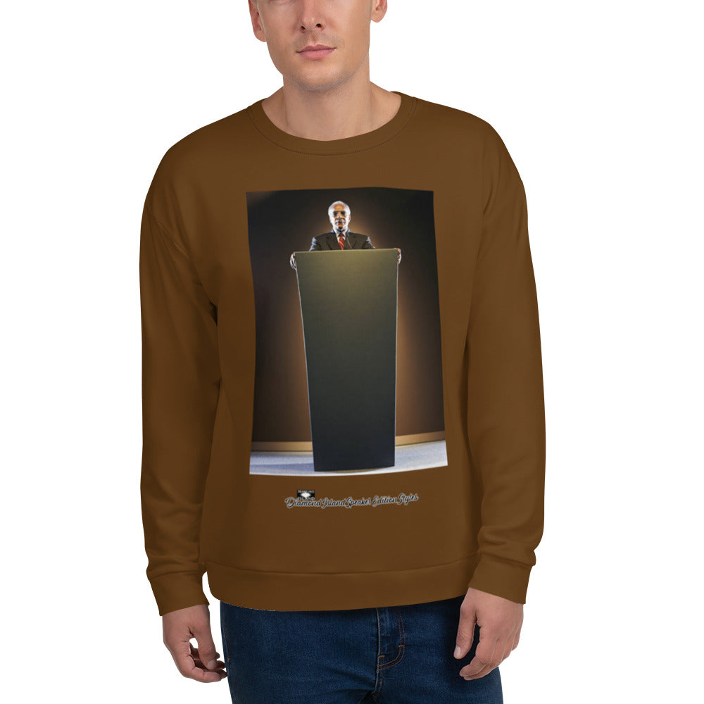 DIAMOND ISLAND SPEAKER EDITION  Unisex Sweatshirt