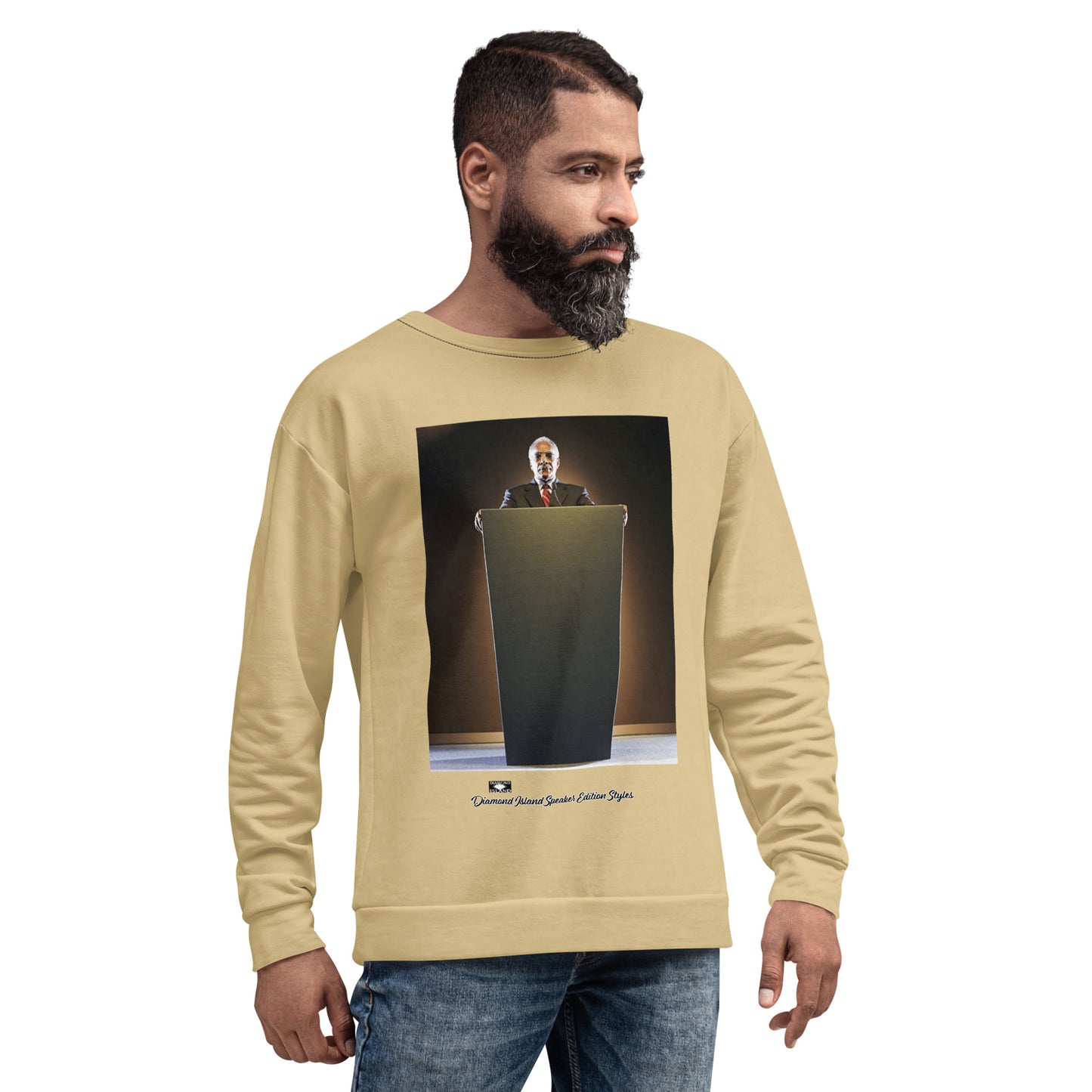 DIAMOND ISLAND SPEAKER EDITION  Unisex Sweatshirt