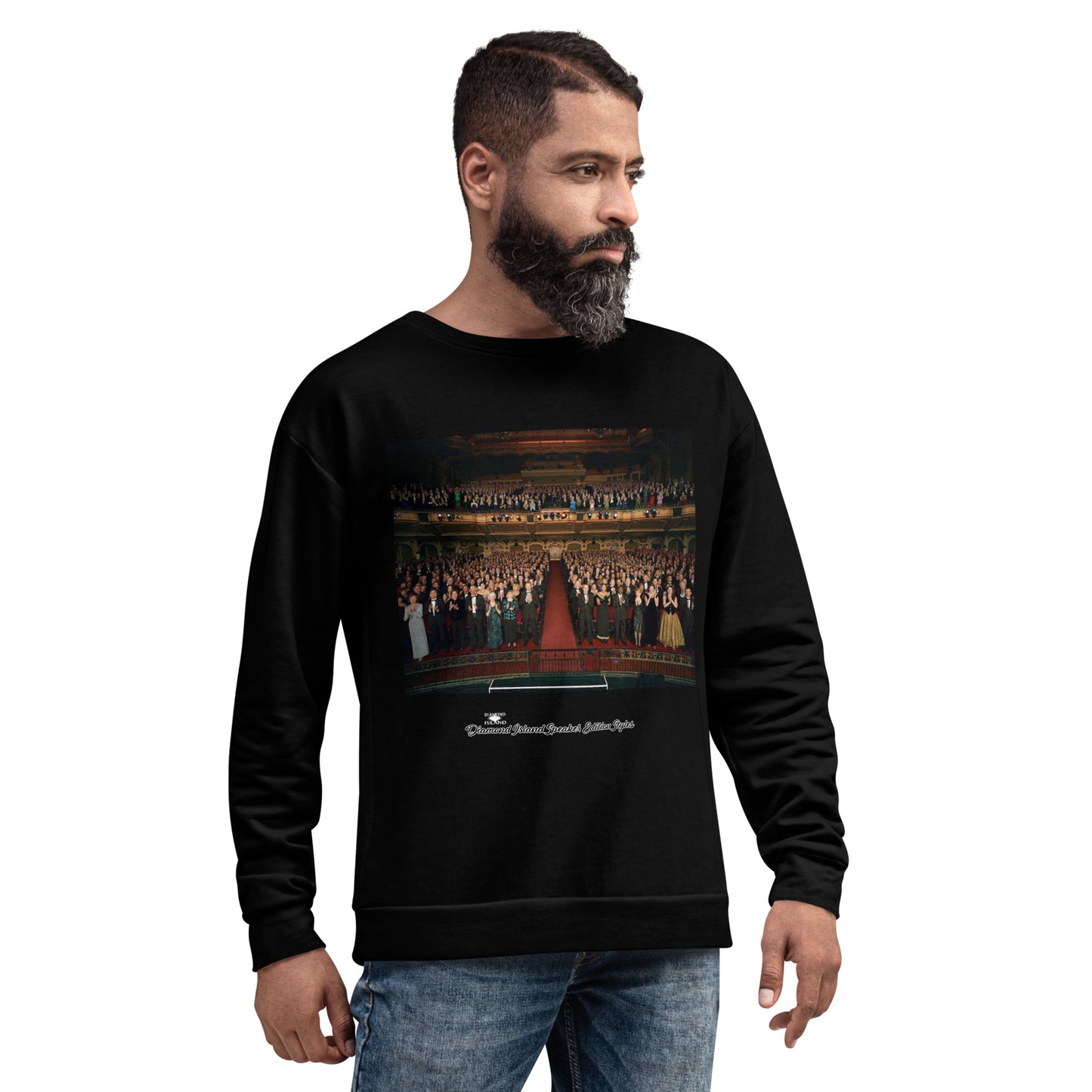 DIAMOND ISLAND SPEAKER EDITION  Unisex Sweatshirt