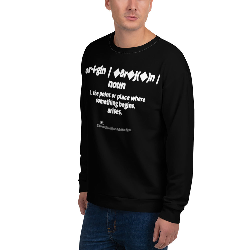 DIAMOND ISLAND SPEAKER EDITION  Unisex Sweatshirt