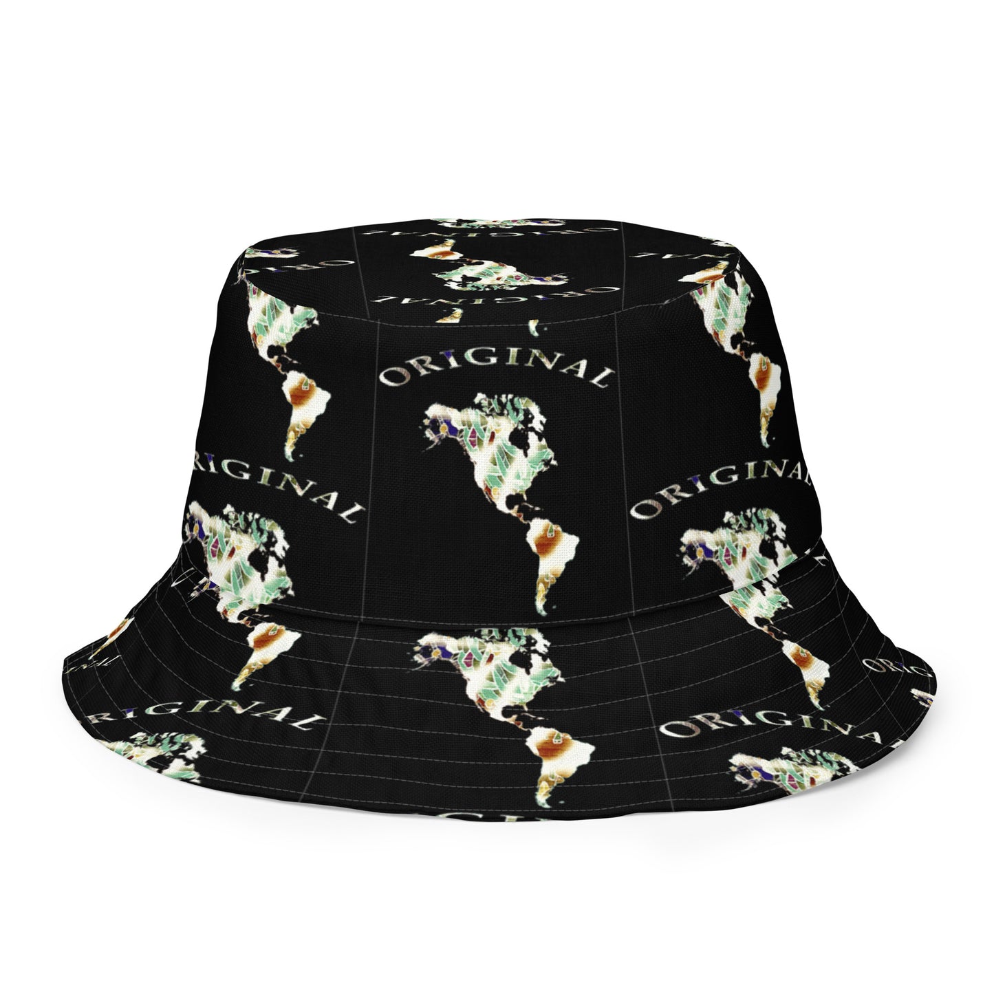 ONE ORIGINAL GEAR RECUR  Reversible bucket hat  Multi Color