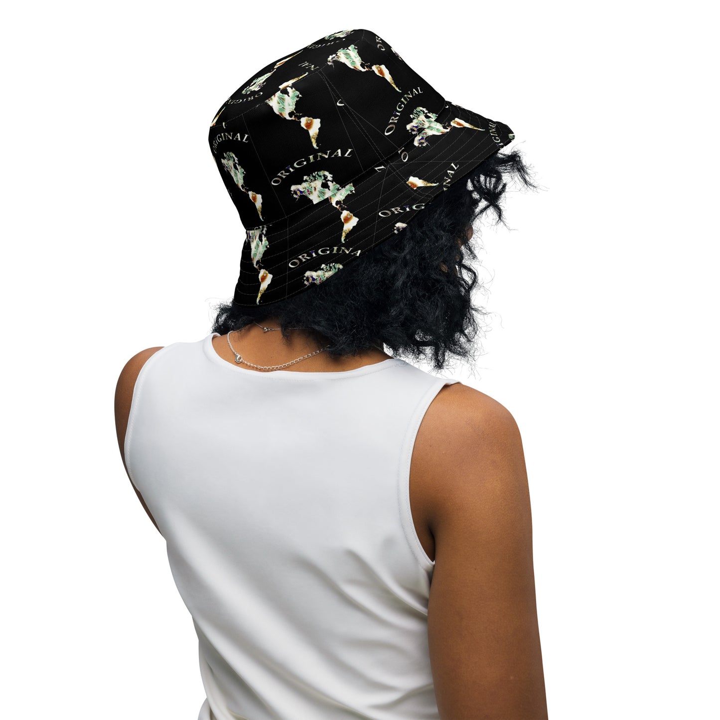 ONE ORIGINAL GEAR RECUR  Reversible bucket hat  Multi Color