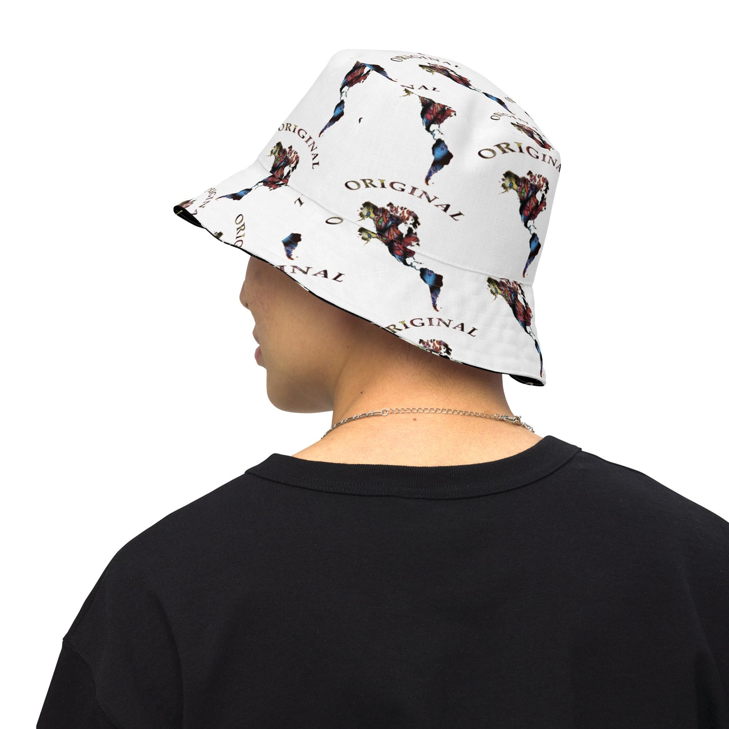 ONE ORIGINAL GEAR RECUR  Reversible bucket hat  Multi Color