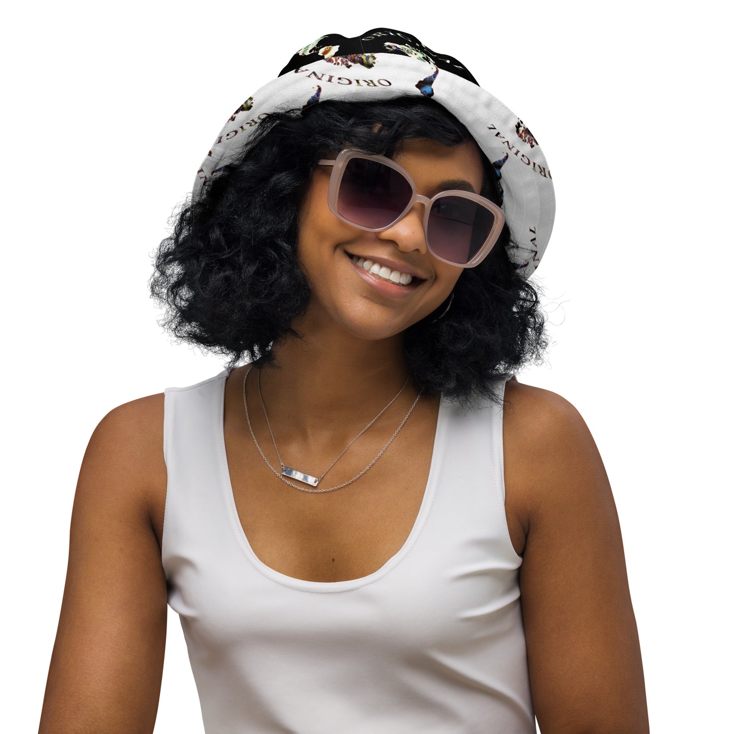 ONE ORIGINAL GEAR RECUR  Reversible bucket hat  Multi Color