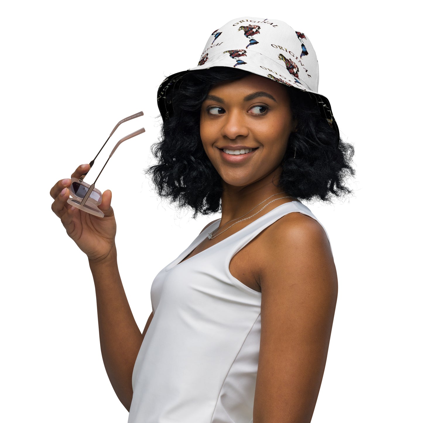 ONE ORIGINAL GEAR RECUR  Reversible bucket hat  Multi Color