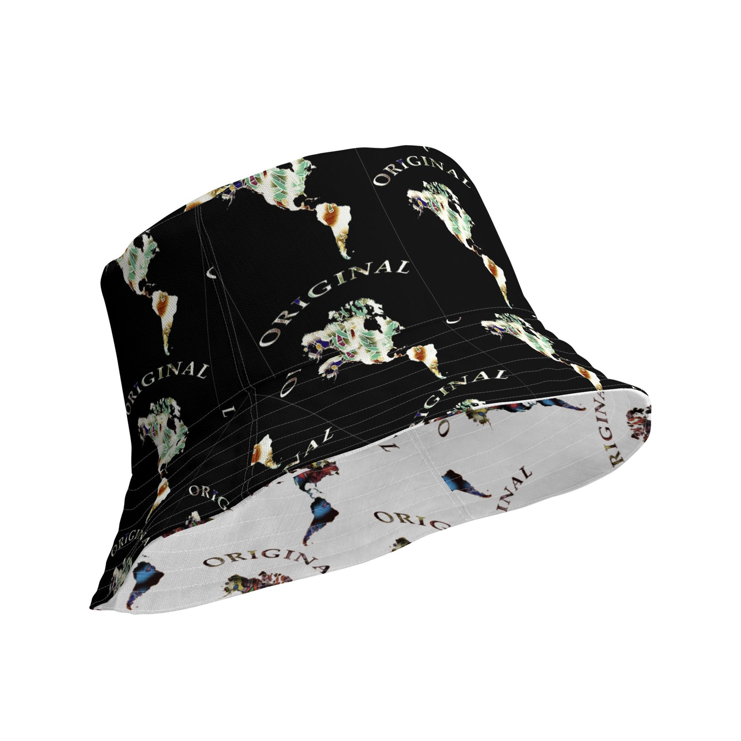 ONE ORIGINAL GEAR RECUR  Reversible bucket hat  Multi Color