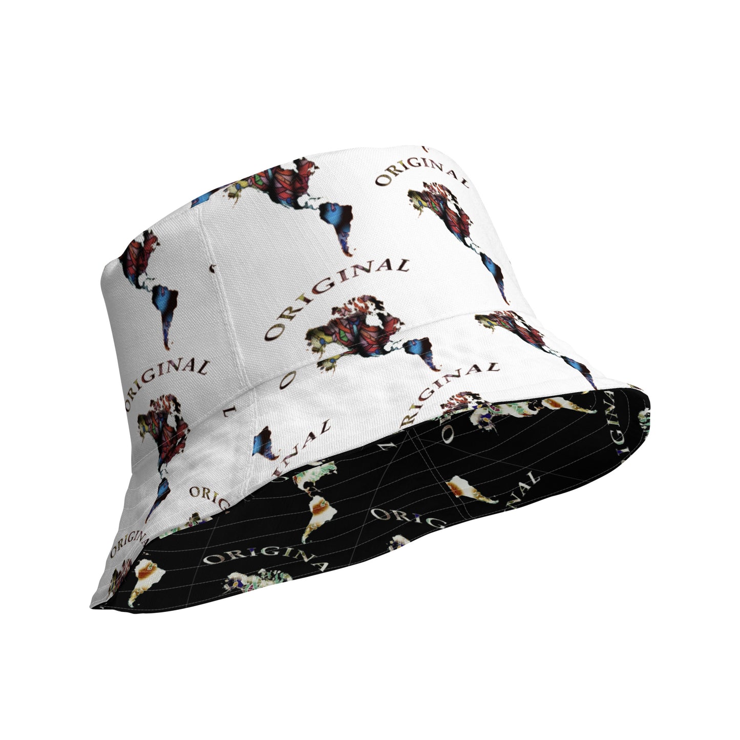 ONE ORIGINAL GEAR RECUR  Reversible bucket hat  Multi Color