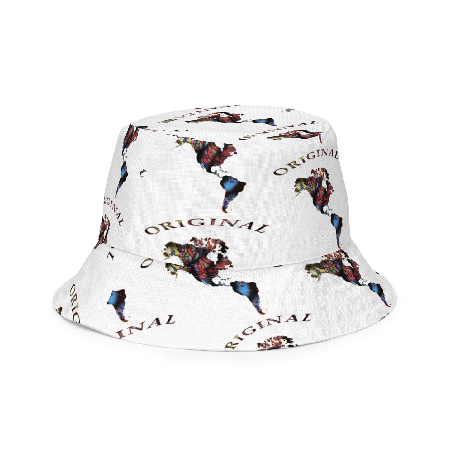 ONE ORIGINAL GEAR RECUR  Reversible bucket hat  Multi Color