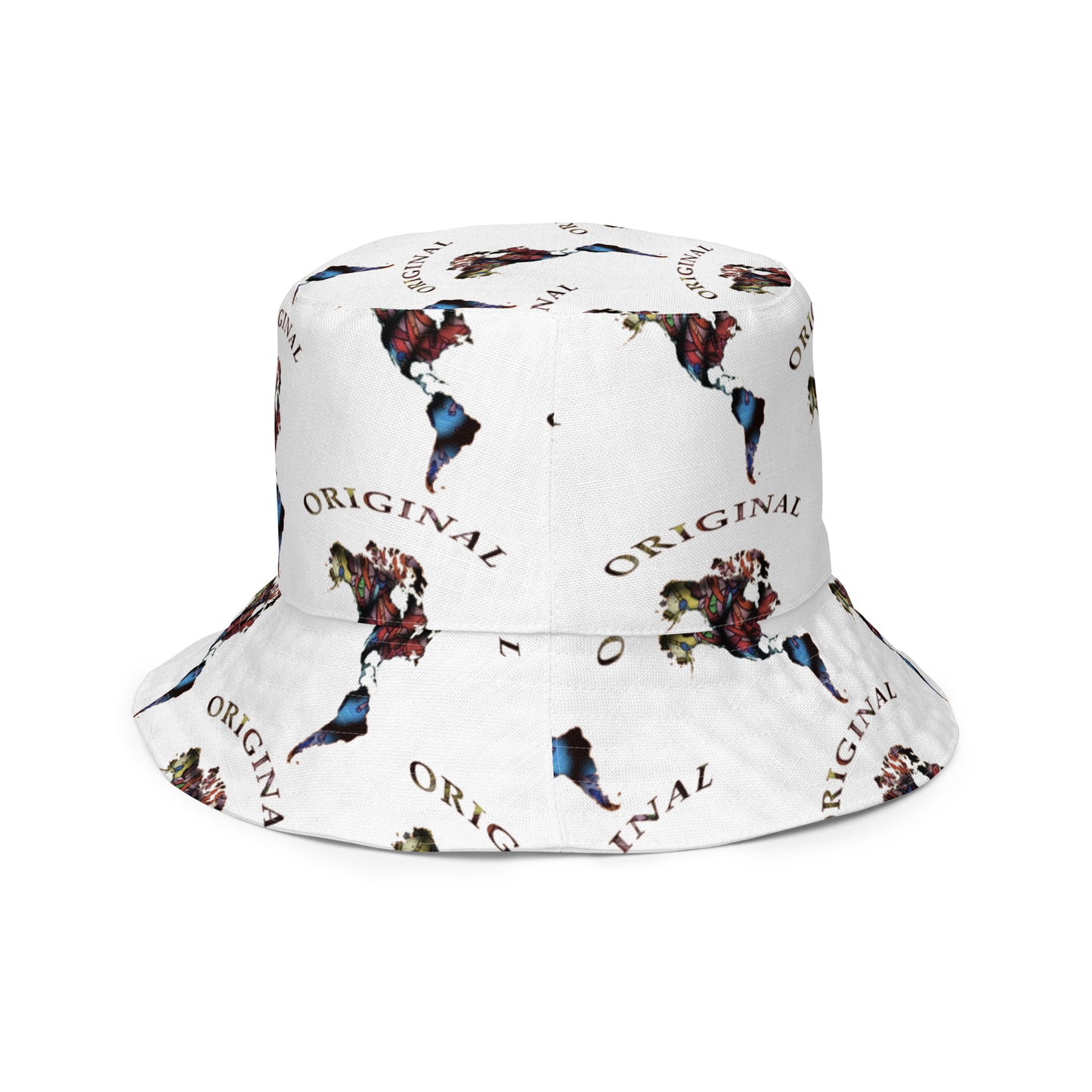 ONE ORIGINAL GEAR RECUR  Reversible bucket hat  Multi Color