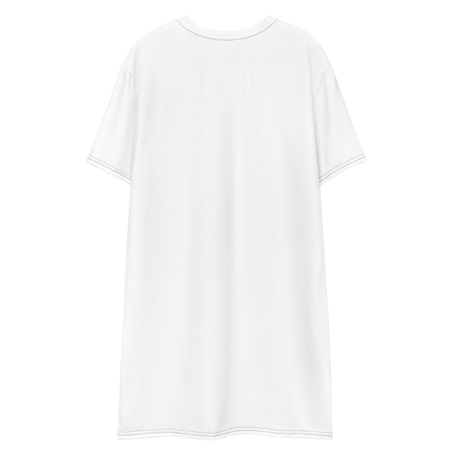 DIAMOND ISLAND  T-shirt dress  White/ Black